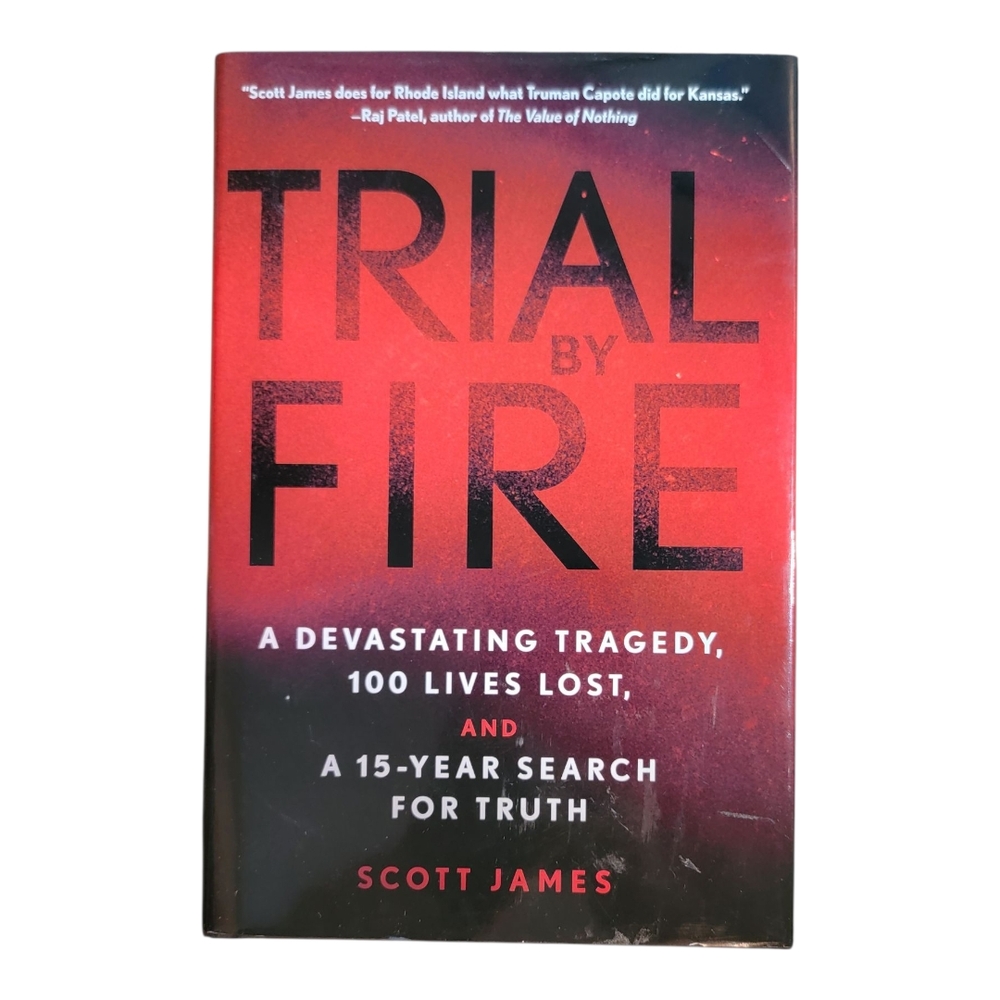 Trial by Fire by Scott James - Red Cover